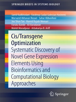 cover image of Cis/Transgene Optimization
